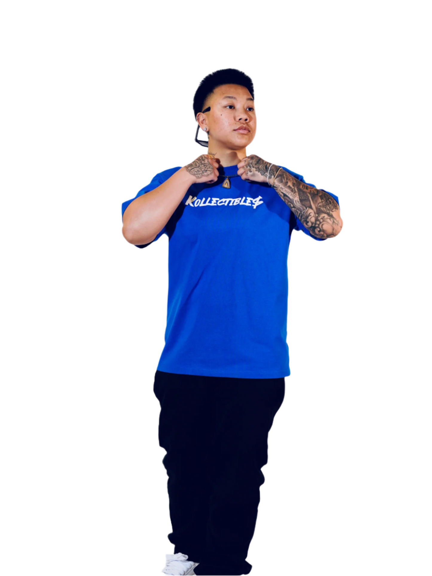 True Blue “K” Fitted Tee