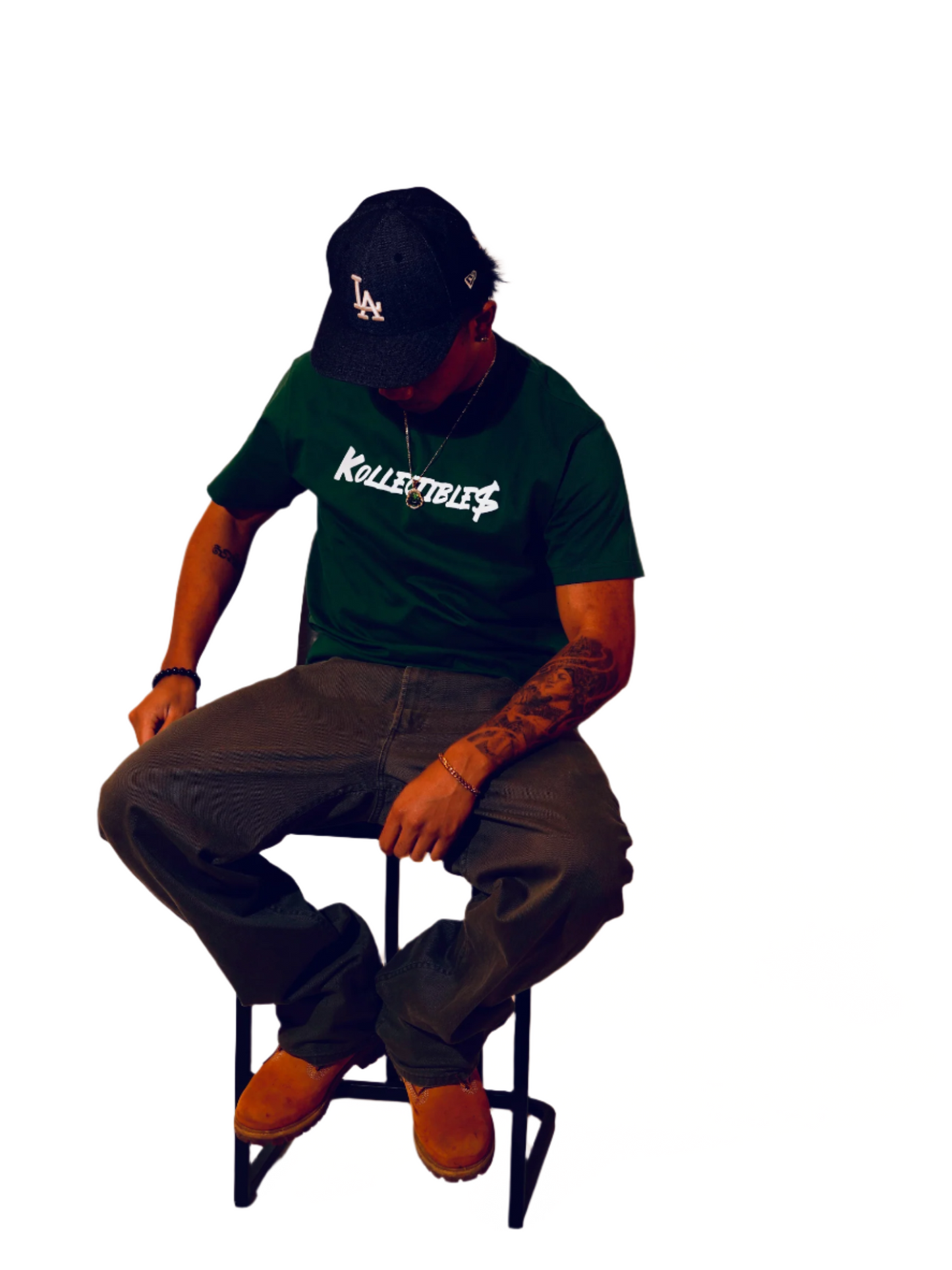 Forest Green "K" Fitted Tee
