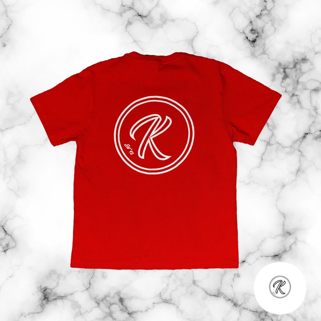 Fire Red "K" Fitted Tee