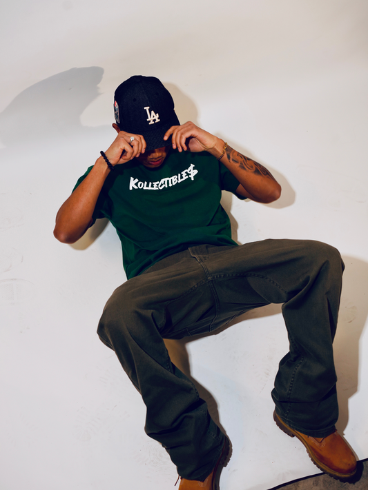 Forest Green "K" Fitted Tee
