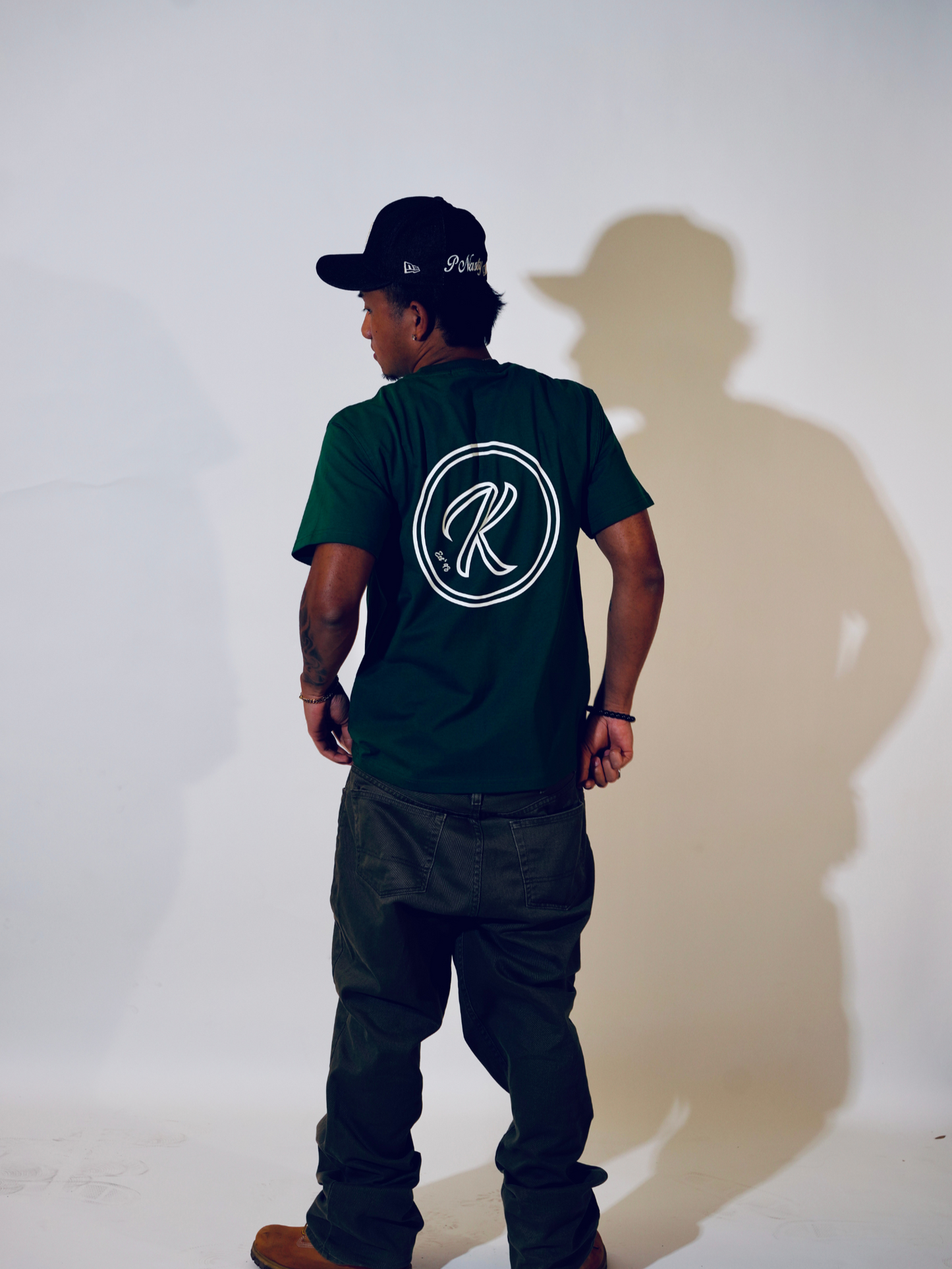 Forest Green "K" Fitted Tee
