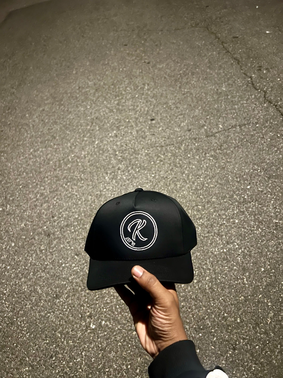 Fire Red "K" Snapback Hat