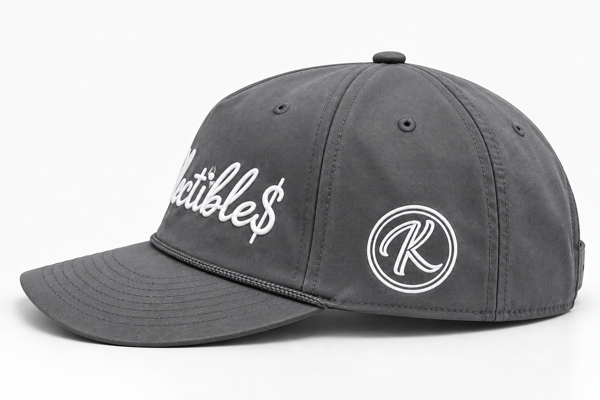 Kollectible$ Golf Hat (Grey w/ Grey Rope)
