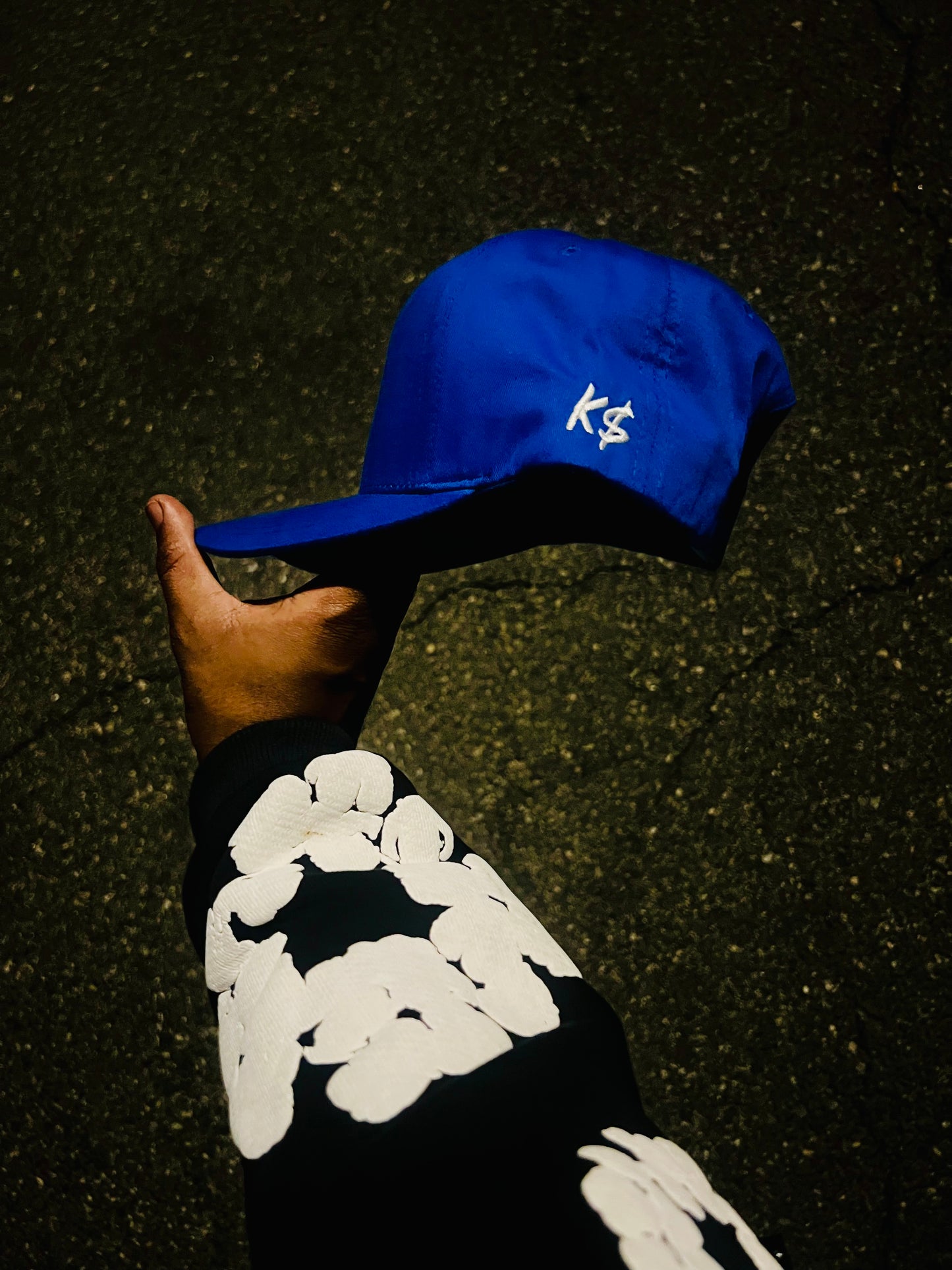 True Blue "K" Snapback Hat